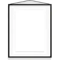 MOEBE lijst 40x50 cm Transparent, Black