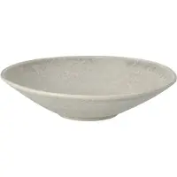 Scandi Living Terra pastabord Beige steengoed, Ø22,5 cm