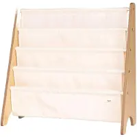 3 Sprouts Boekenkast - 62 x 25 x 61 cm - Crème - - OneSize - Boekenkasten