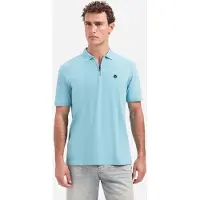 No-excess Regular Fit Polo shirt Korte mouw Seablue