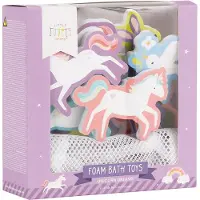 A Little Lovely Company Badspeelgoed - 14 st. - Unicorn Dromen - - OneSize - Badspeelgoed