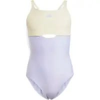 Adidas Eénpiece zwempak met X-rug voor meisjes Colorblock | Maat 5/6 ans