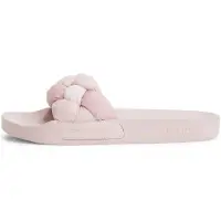 Tommy Hilfiger Muiltjes 'Embossed Braided Strap' rosa / rosé / pastelroze