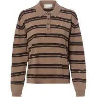 MSCH Copenhagen Shirt ' MSCHTerine ' bruin / donkerbruin