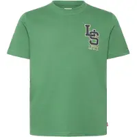 Levi's T-shirt groen broderie Jongens Katoen Ronde hals Logo - maat 176