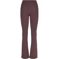 Puma W TAD Essential HW Broek, wijde pijpen, chocoladebruin