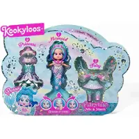 Kookyloos Sprookjes Mix & Match, Parel – 3-in-1 fantasiepoppenset, bevat 1 pop