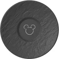 Villeroy Boch Villeroy &amp; Boch Manufacture Mickey Mouse schoteltje voor koffiekopje, 15,4 cm