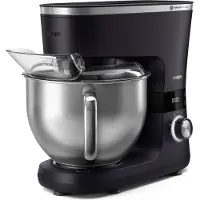 Philips 7000-serie keukenmachine - 5,5 liter, 1000 watt, 8 snelheidsstanden, ProKnead-technologie, recepten, LED-slimme timer, mengkommen