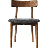 Muubs Tetra Eetkamerstoel Bruin - Stoelen Eiken Brown - 8490002005