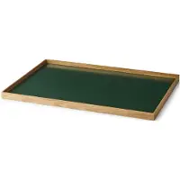 Gejst Frame dienblad large 35,5x50,6 cm Eikenhout-groen