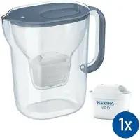 Brita Style ESSENTIAL XL filterkan, grafietgrijs + MX Pro Pure Performance filter