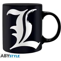 Death Note Death Note, L & rules, mok van 320 ml