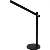 Osram Panan Alu CCT LED-tafellamp, zwart, aluminium, dimbaar, met sensor, verstelbare kop, instelbare lichtkleur (3000 K - 6000 K), 7 W