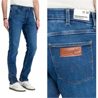 Wrangler Greensboro heren regular straight-fit jeans dandelon summer
