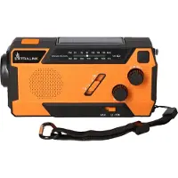 Extralink Noodradio op zonne-energie met zwengel, dynamo, 4000 mAh Powerbank en SOS