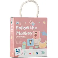 BS Toys – Volg de Aap – Actief Leer- en Kaartspel – Vanaf 3 jaar