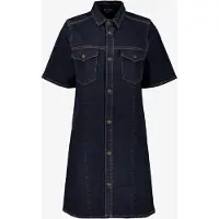 TwoDay dames spijkerjurk donkerblauw maat XS