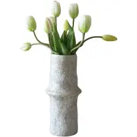 Botané Tulpen kunstboeket Wit, 10 st.