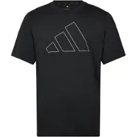 Adidas Functioneel shirt zwart / wit