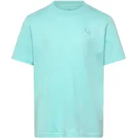 Abercrombie & Fitch T-shirt blauw Jongens Katoen Ronde hals Effen - maat 170-176