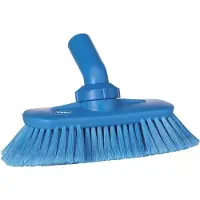 Vikan Hygiene 7067-3 wandborstel, blauw zachte splitvezels, verstelbaar, 240mm