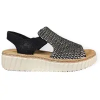 Rieker 69276 Sandalen | Maat 40 Dames Zwart