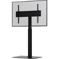 Auronic TV Standaard - TV Voet - In Hoogte Verstelbaar - Draaibaar - Kantelbaar - 32 tot 70 inch - Zwart
