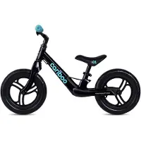 Cariboo Magnesium Pro - Loopfiets - Vanaf 2 jaar - voor Jongens en Meisjes - 12 inch - Zwart - Anti-lek EVA Banden - Verstelbaar Stuur en Zadel