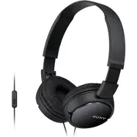 Sony MDR-ZX110AP Hoofdtelefoon met Bediening In-Line - Zwart