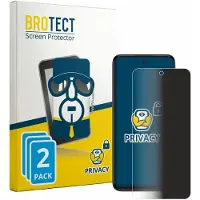 BROTECT - privacy screenprotector voor TCL 605 - Folie Beschermfolie Blauwlichtfilter 2 Stuks