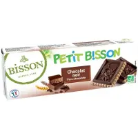 Bisson Petit theebiscuit pure chocolade 150 gram