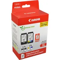 Canon PG-575XL/CL-576XL Inktcartridge Zwart + 3 kleuren Multipack