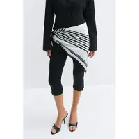 Gina Tricot  - Satin scarf - Sjaals - Zwart - ONESIZE - Dames