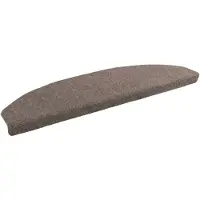 vidaXL Zelfklevende trapmatten 15 st 80 x 24,5 x 3,5 cm Mokka