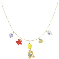 Yehwang Happy Initials ketting met bedels