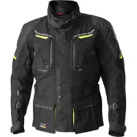 Büse Storm Textieljack Dames Jack Zwart/Neongeel 36 Dames