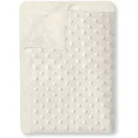 Interbaby Deken Bubble Junior 80 X 110 Cm Fleece Beige