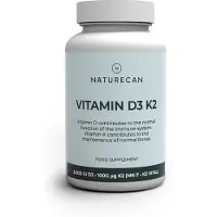Naturecan Vitamine D3 & K2 125 μg - K2Vital - 180 Tabletten - Botten & Immuunsysteem