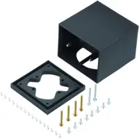 Hager GBZ29005 HAG VLOERZUIL OPBOUW V.2XE