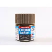Tamiya Hobbyverf Enamel verf - LP-25 JGSDF Brown - Matt - Lacquer Paint - Verf potje - 10 ml