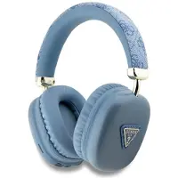 GUESS 4G Triangle Bluetooth Stereo Over-Ear Koptelefoon - blauw