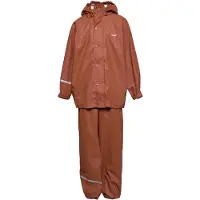 CeLaVi Kinderen Celavie Effen PU Basis Regenpak Set Tortoise Shell