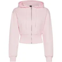 Gina Tricot  - Slim fit zip hoodie - hoodies - Roze - XL - Dames
