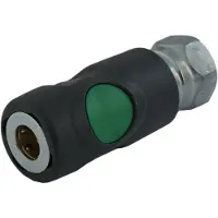 Tameson Composiet materiaal DN 7.4 Safety Luchtkoppeling Snelkoppeling met Drukknop G 1/2 inch Binnendraad