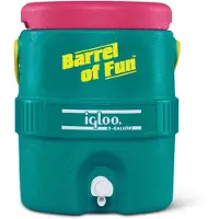 Igloo - Retro 2 Gallon Barrel Of Fun - Waterzak 7,57 l, turkoois