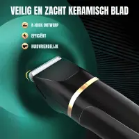 SCH Trimmer Mannen Schaamstreek - Trimmer Schaamstreek - Bodygroomer Mannen - Trimmer - Zwart - 20cm x 12cm x 6cm