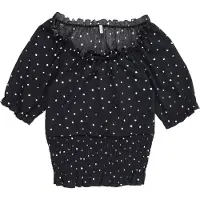 ONLY GIRLS Blouse 'KOGHillary' nachtblauw / wit
