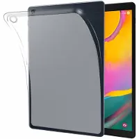 Ntech Hoes Geschikt voor Samsung Galaxy Tab A 10.1 ( 2019) Transparant back Clear Cover