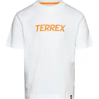 Adidas - Kid's MT Logo Tee - T-shirt 116, wit